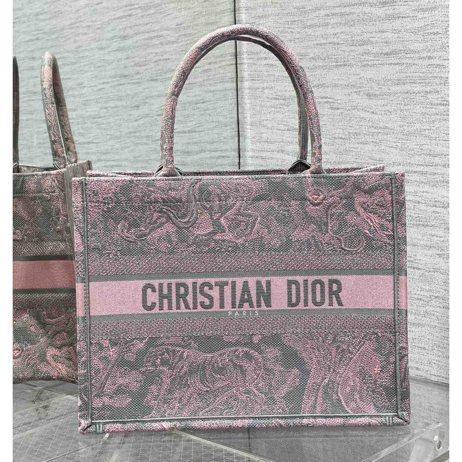 Dior Medium Dior Book Tote - DopestKickz