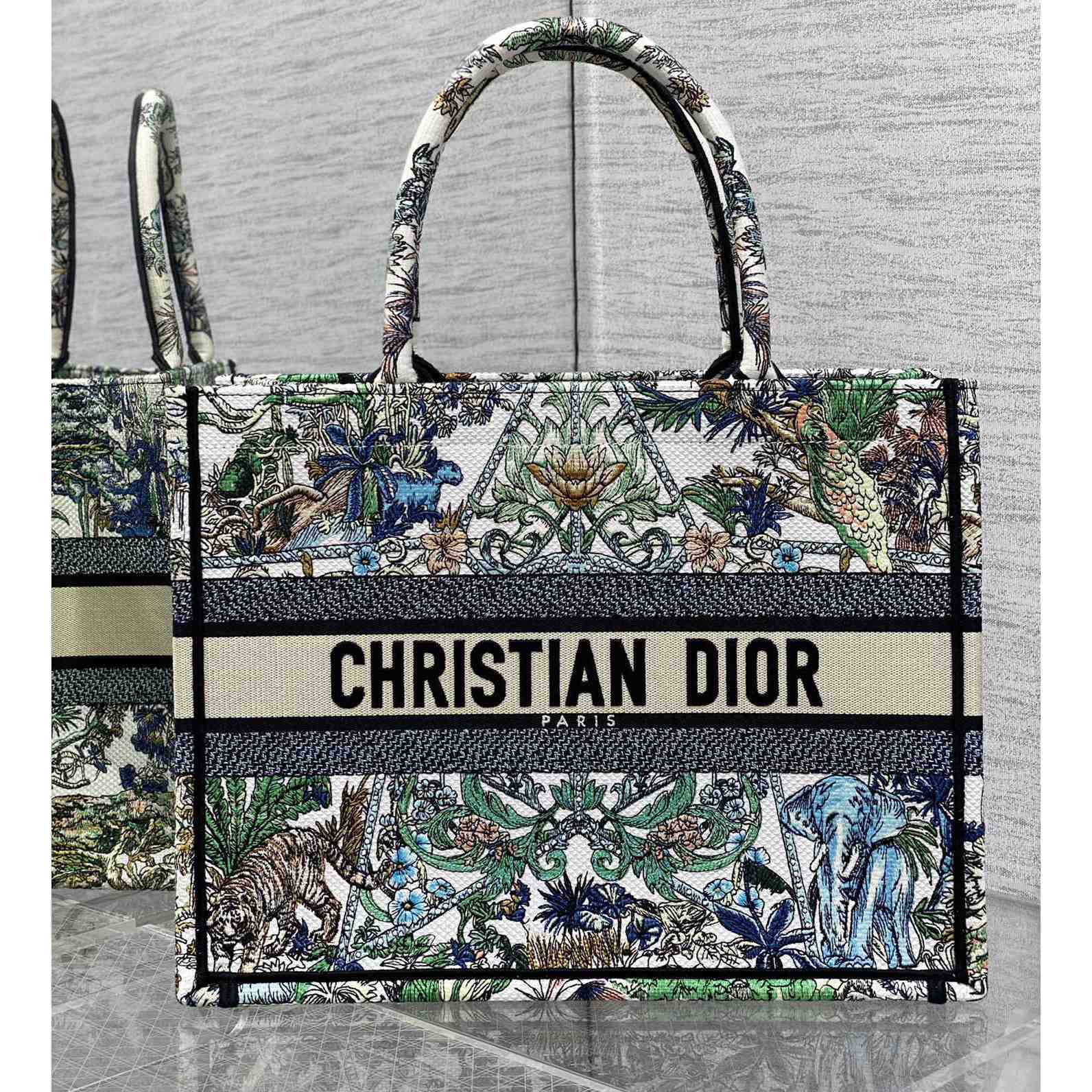 Dior Medium Dior Book Tote - DopestKickz