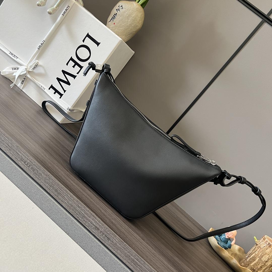 Loewe Mini Hammock Hobo Bag In Classic Calfskin - DopestKickz