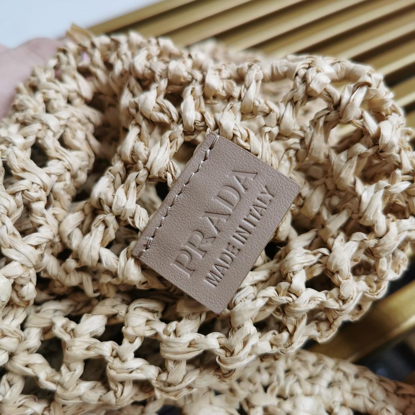 Prada Crochet Tote Bag - DopestKickz