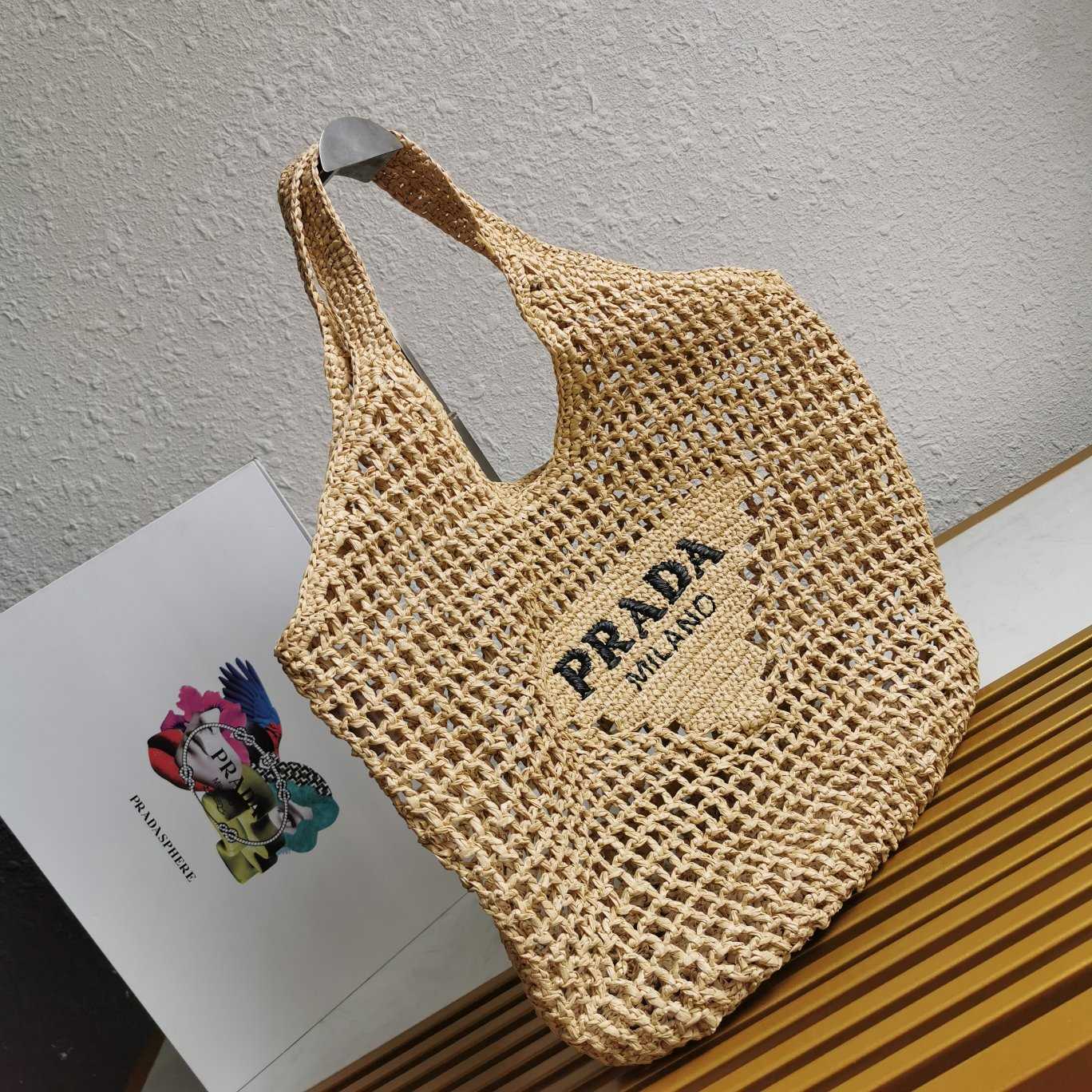 Prada Crochet Tote Bag - DopestKickz