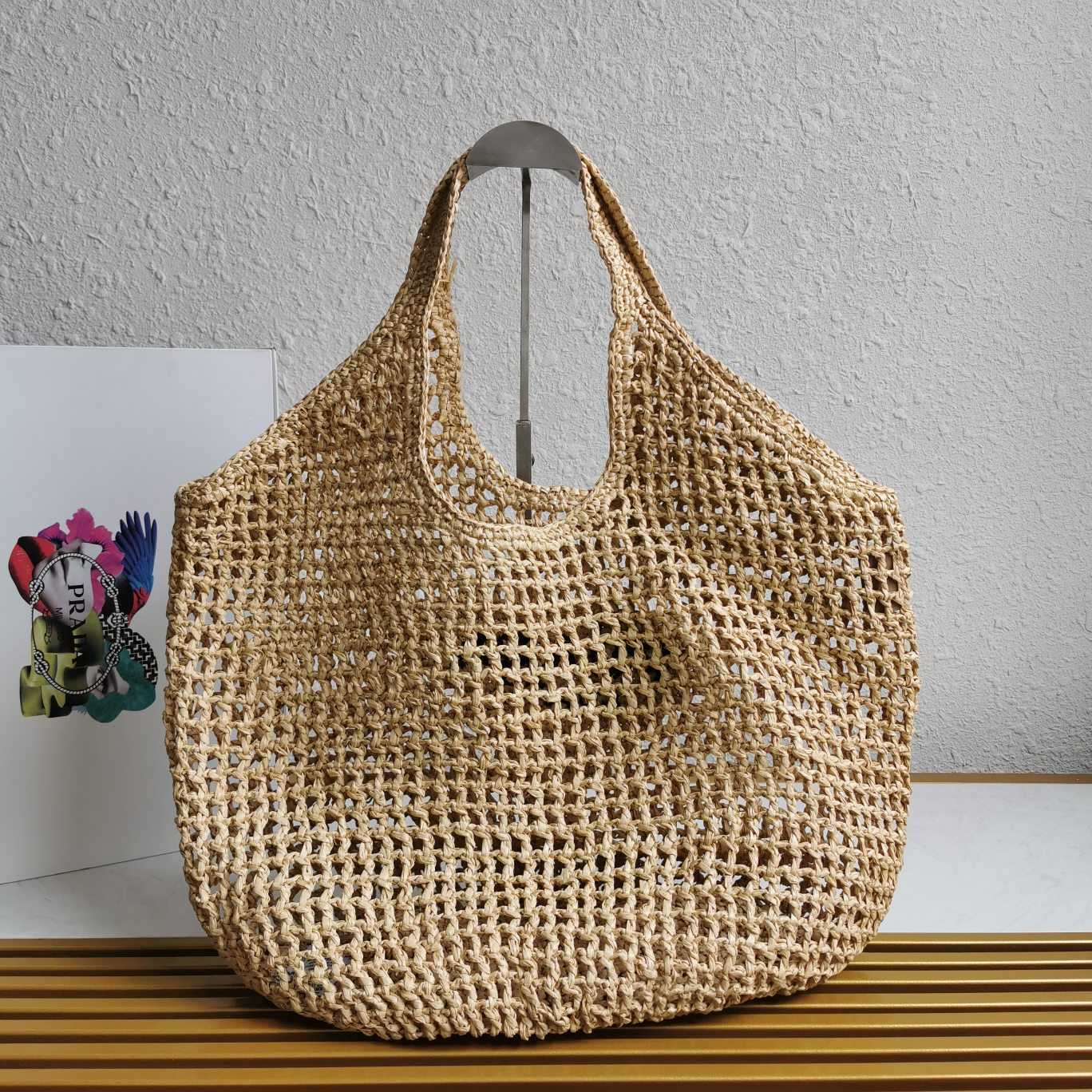 Prada Crochet Tote Bag - DopestKickz
