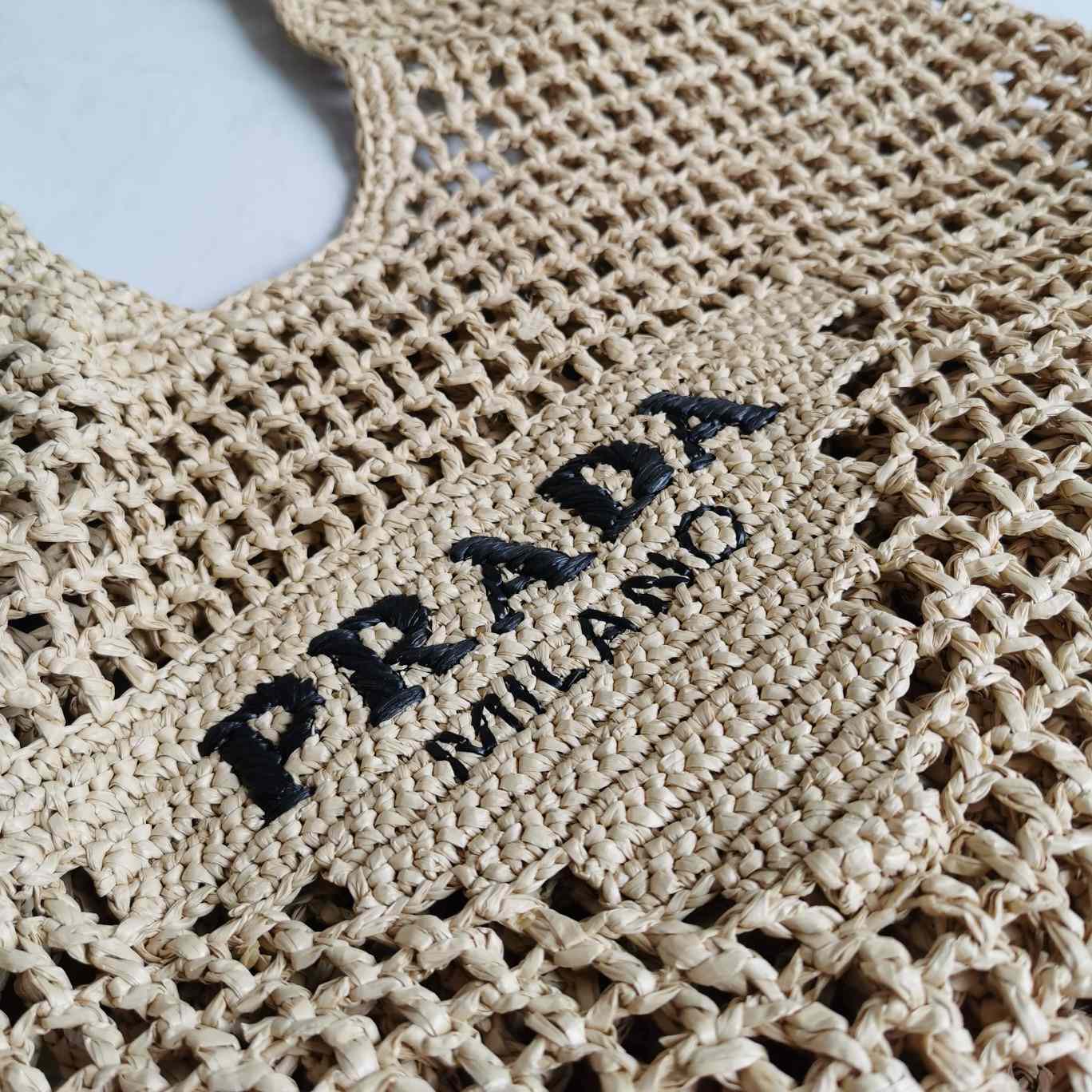 Prada Crochet Tote Bag - DopestKickz