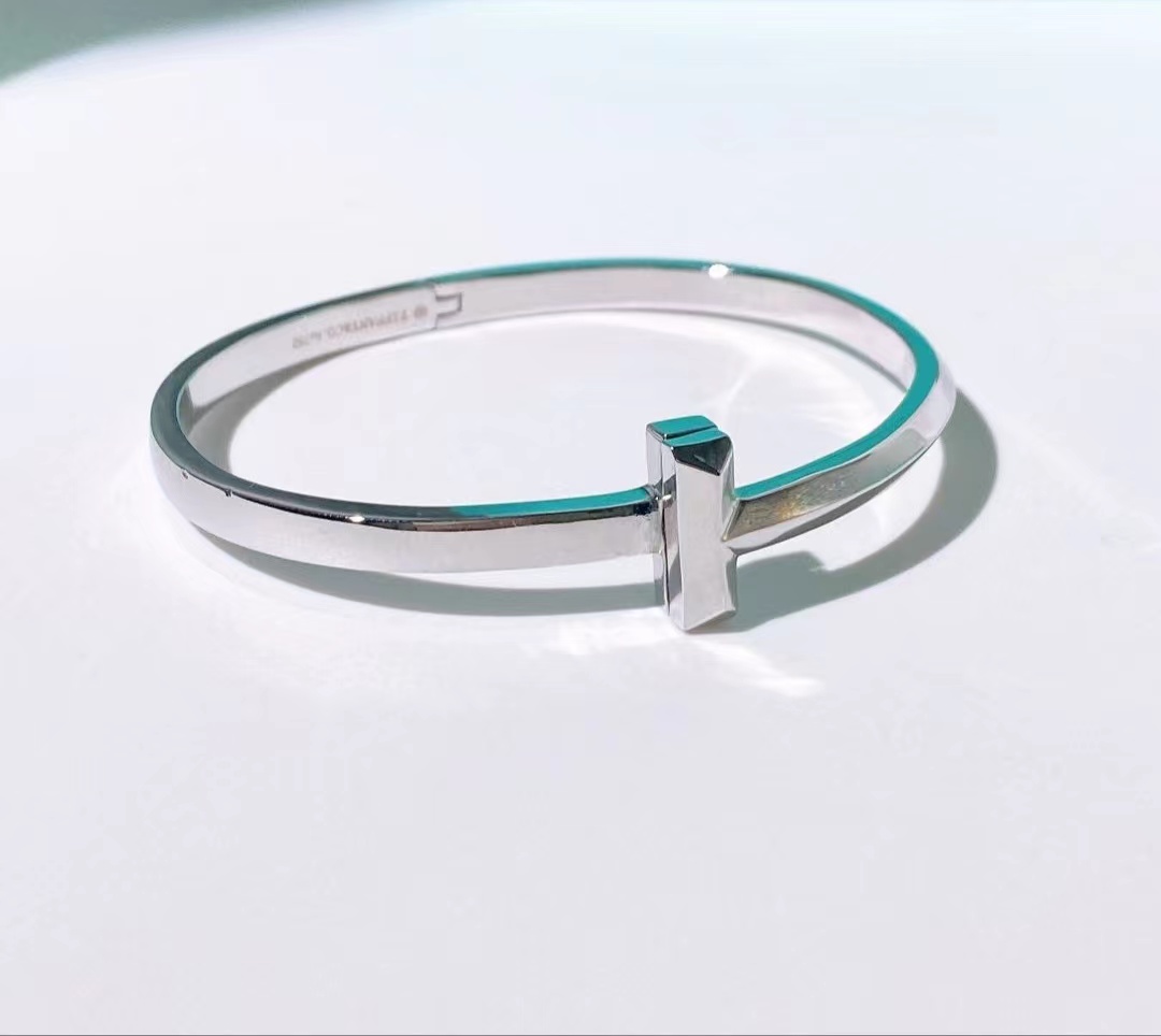 Tiffany&CO Tiffany T T1 Wide Hinged Bangle  - DopestKickz