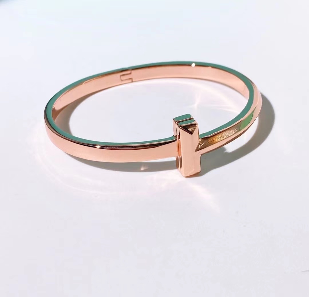 Tiffany&CO Tiffany T T1 Wide Hinged Bangle  - DopestKickz