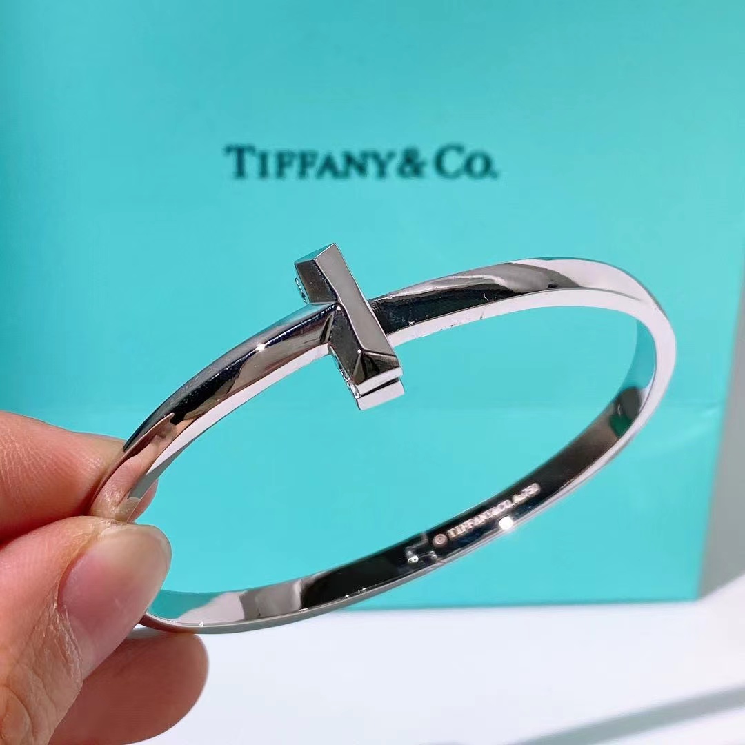 Tiffany&CO Tiffany T T1 Wide Hinged Bangle  - DopestKickz