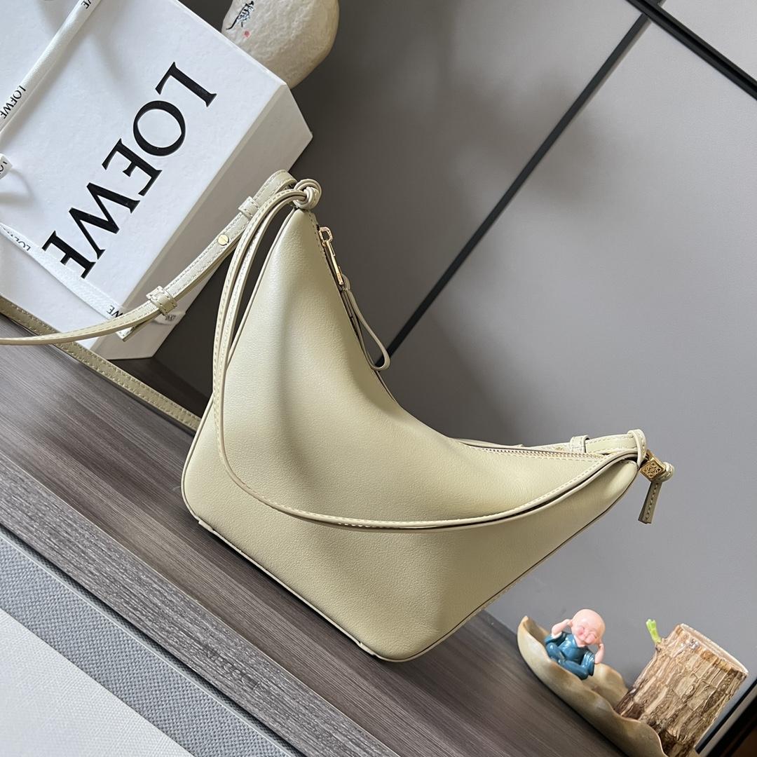 Loewe Mini Hammock Hobo Bag In Classic Calfskin - DopestKickz