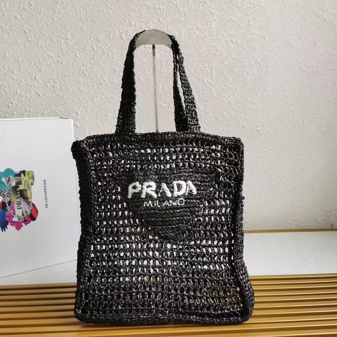 Prada Crochet Tote Bag  - DopestKickz