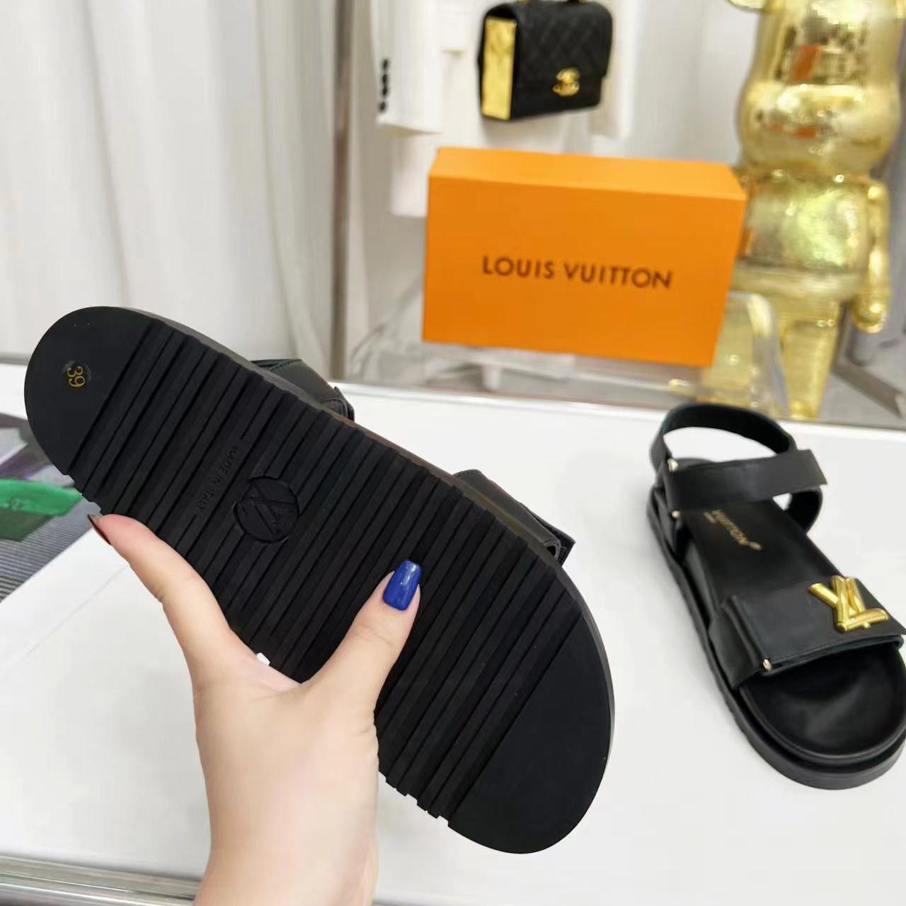 Louis Vuitton LV Sunset Comfort Flat Sandal   1ABW6W - DopestKickz