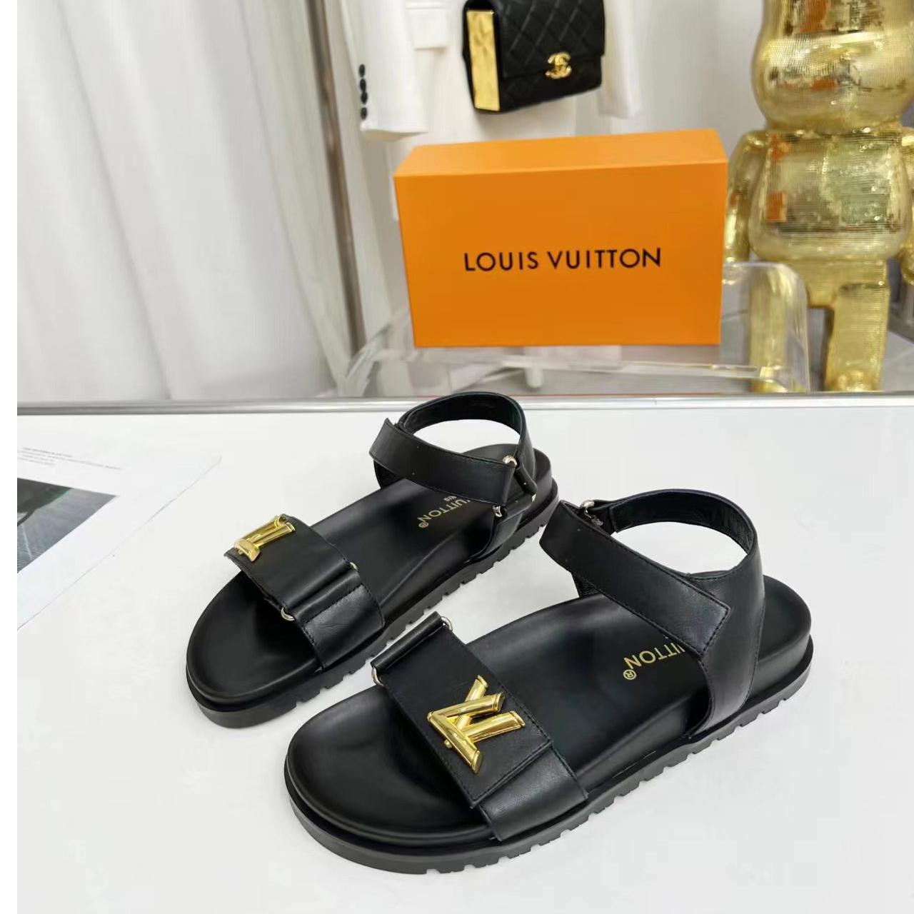 Louis Vuitton LV Sunset Comfort Flat Sandal   1ABW6W - DopestKickz