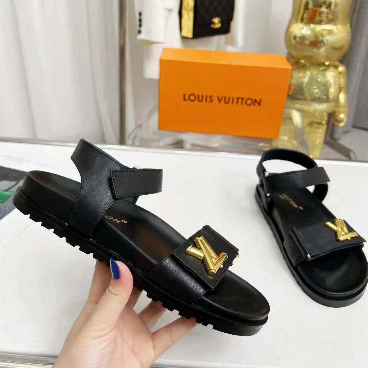 Louis Vuitton LV Sunset Comfort Flat Sandal   1ABW6W - DopestKickz