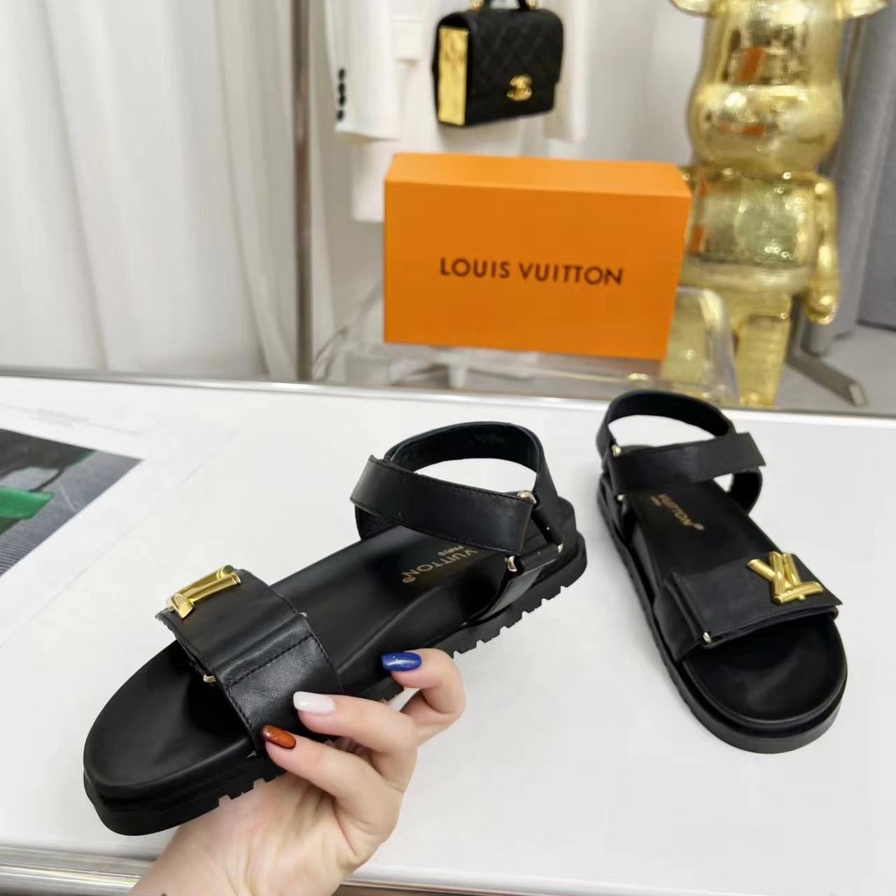 Louis Vuitton LV Sunset Comfort Flat Sandal   1ABW6W - DopestKickz