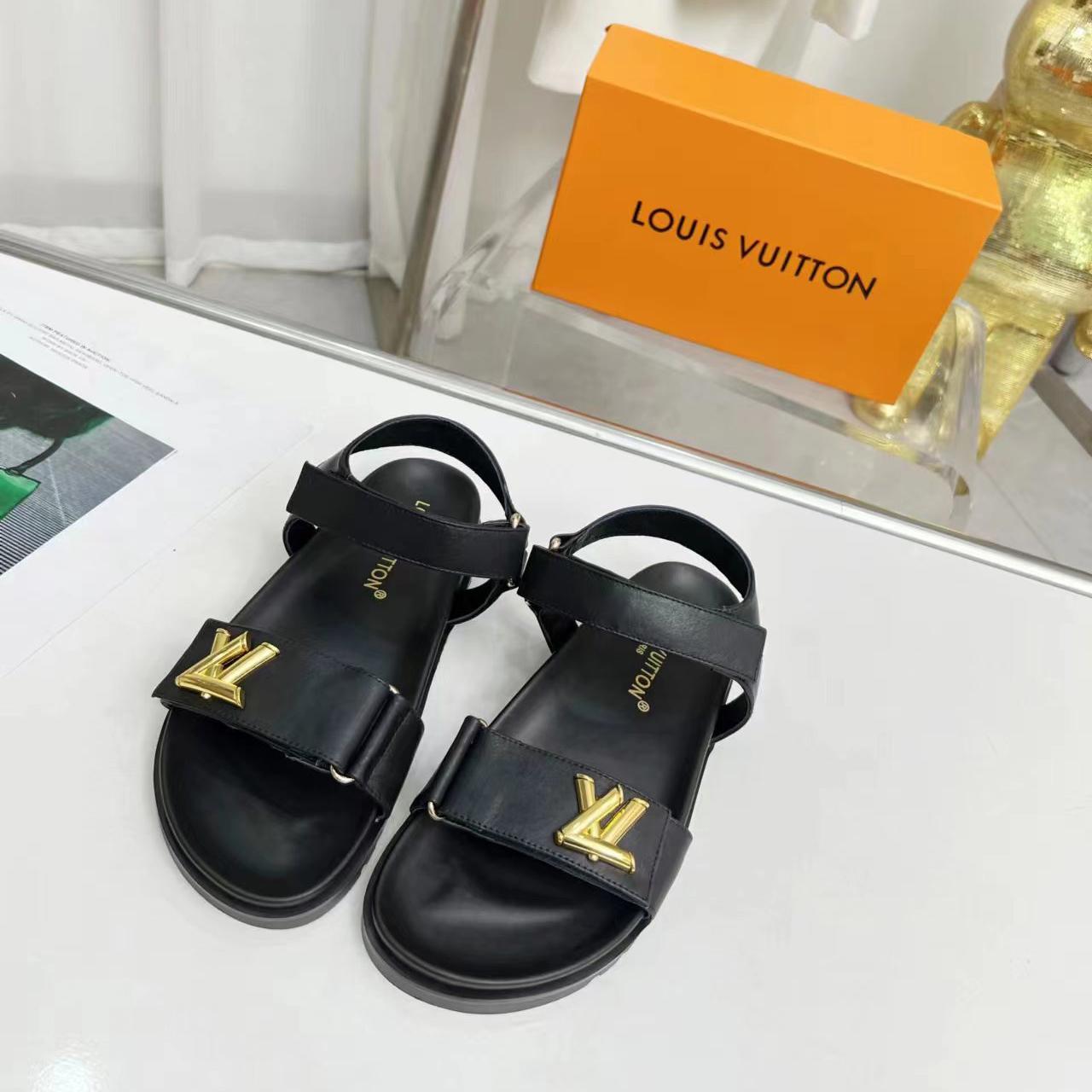 Louis Vuitton LV Sunset Comfort Flat Sandal   1ABW6W - DopestKickz
