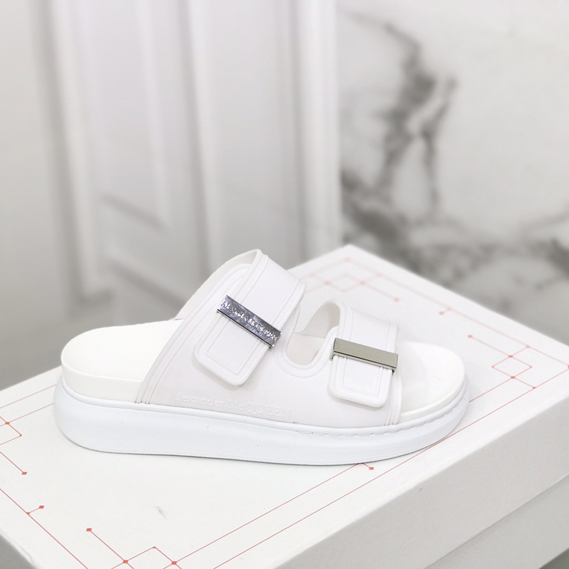 Alexander Mqueen Women's Hybrid Slide In Lilac - DopestKickz