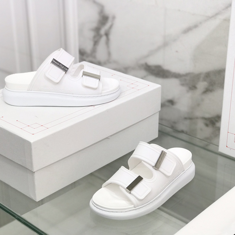 Alexander Mqueen Women's Hybrid Slide In Lilac - DopestKickz