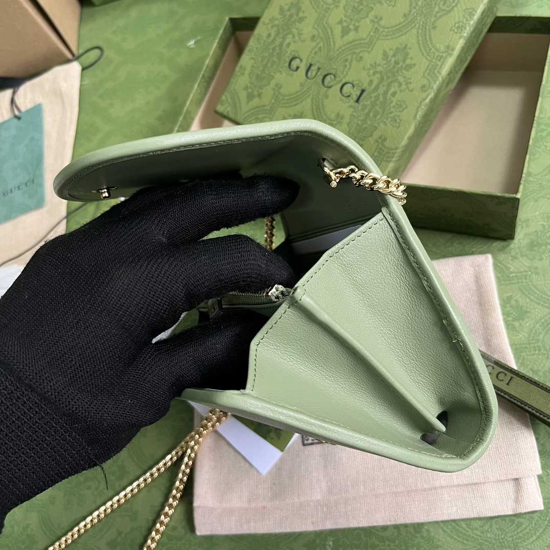 Gucci Blondie Medium Chain Wallet(12.5-11-2.5cm) - DopestKickz