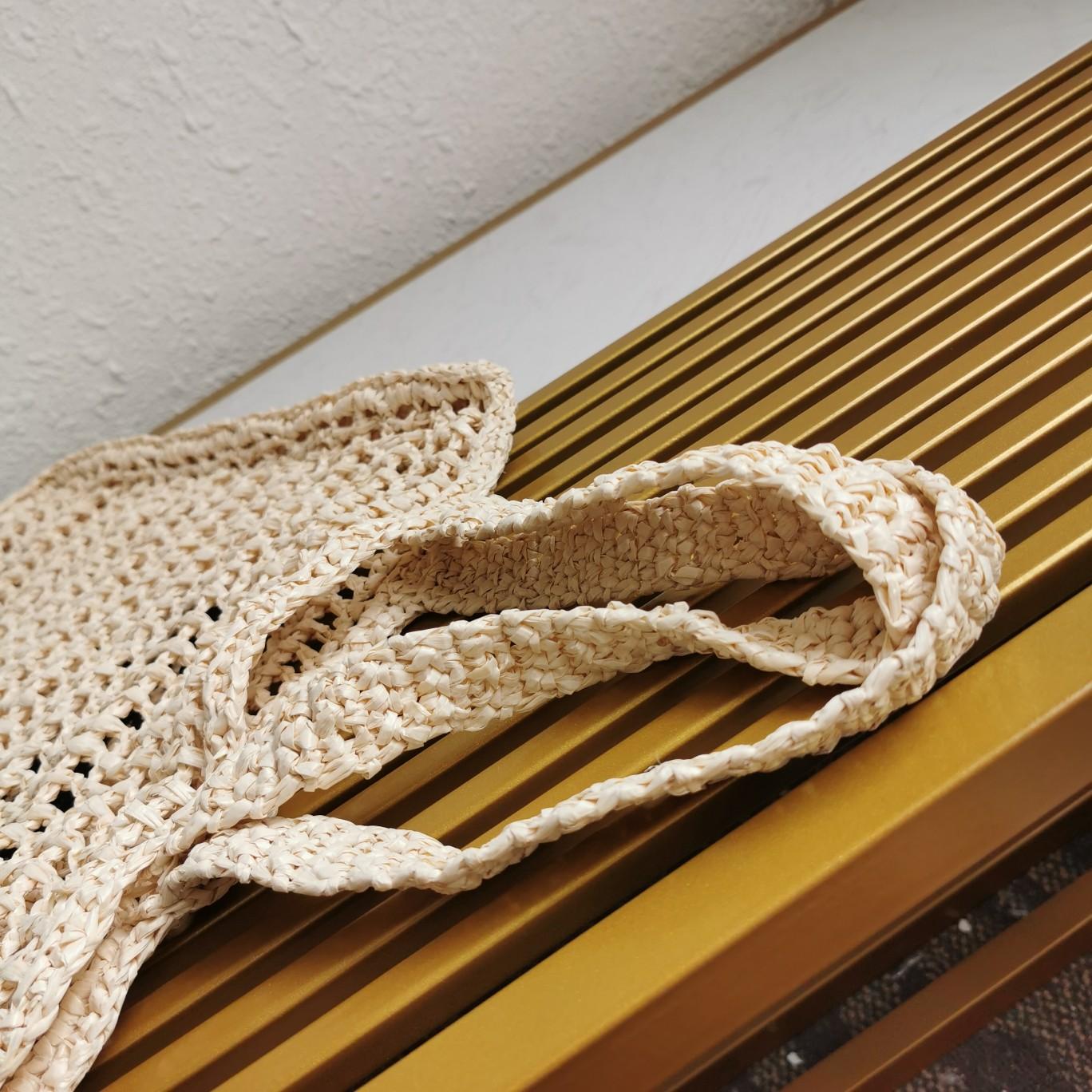 Prada Crochet Tote Bag - DopestKickz