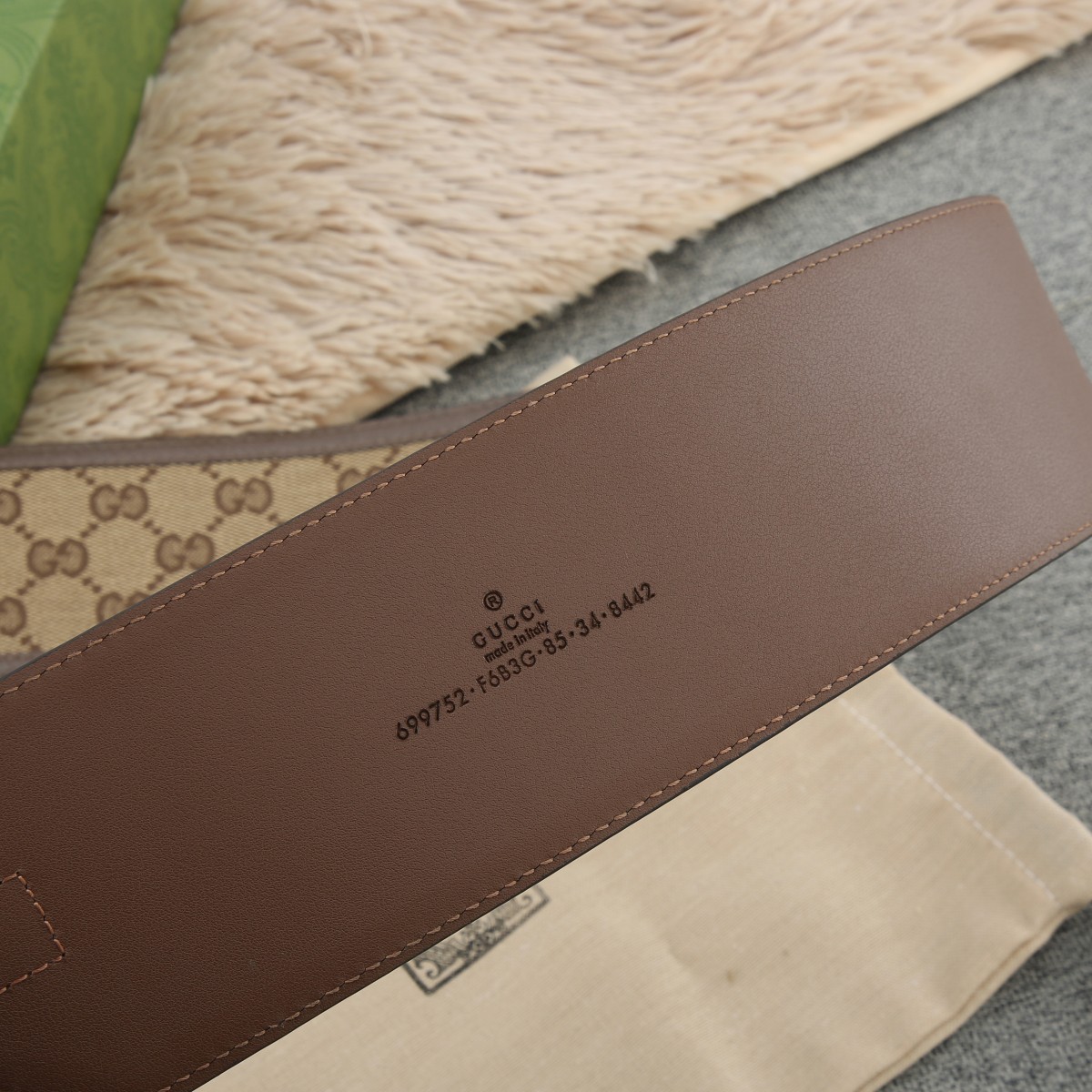 Gucci GG Marmont Wide Belt - DopestKickz