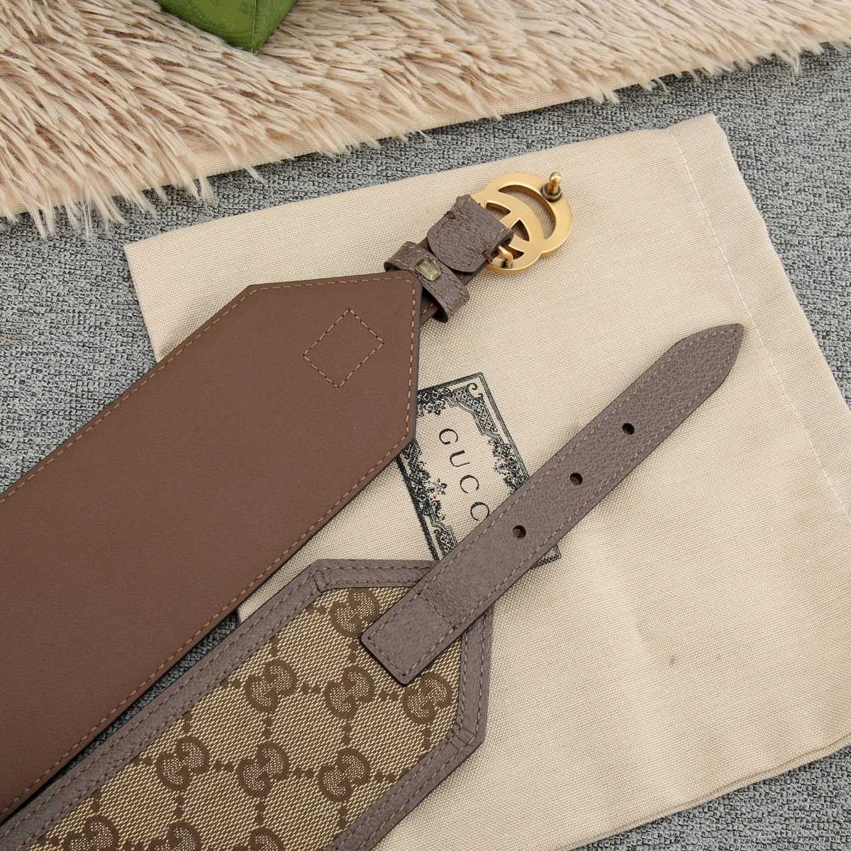 Gucci GG Marmont Wide Belt - DopestKickz