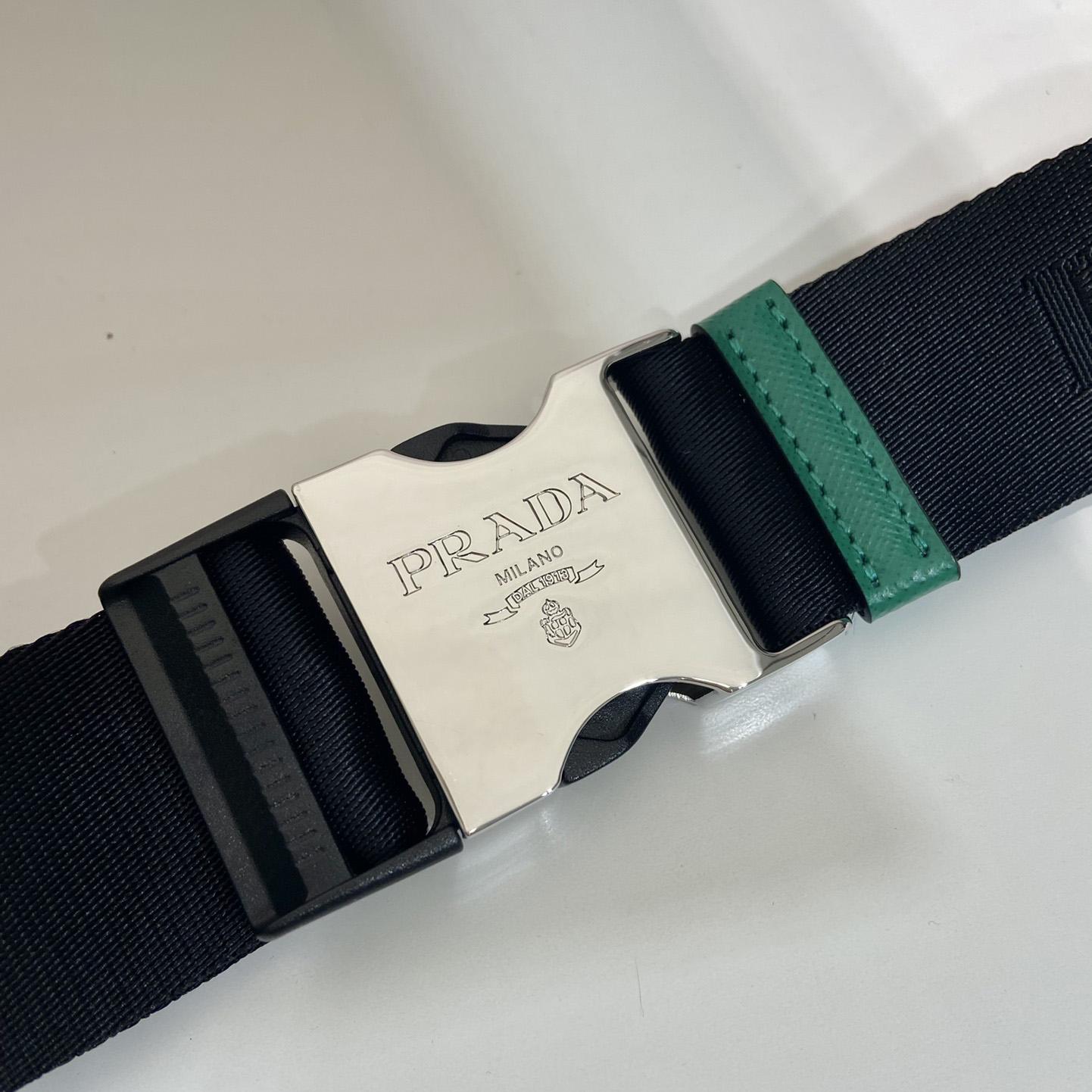 Prada Saffiano Leather Belt Bag - DopestKickz