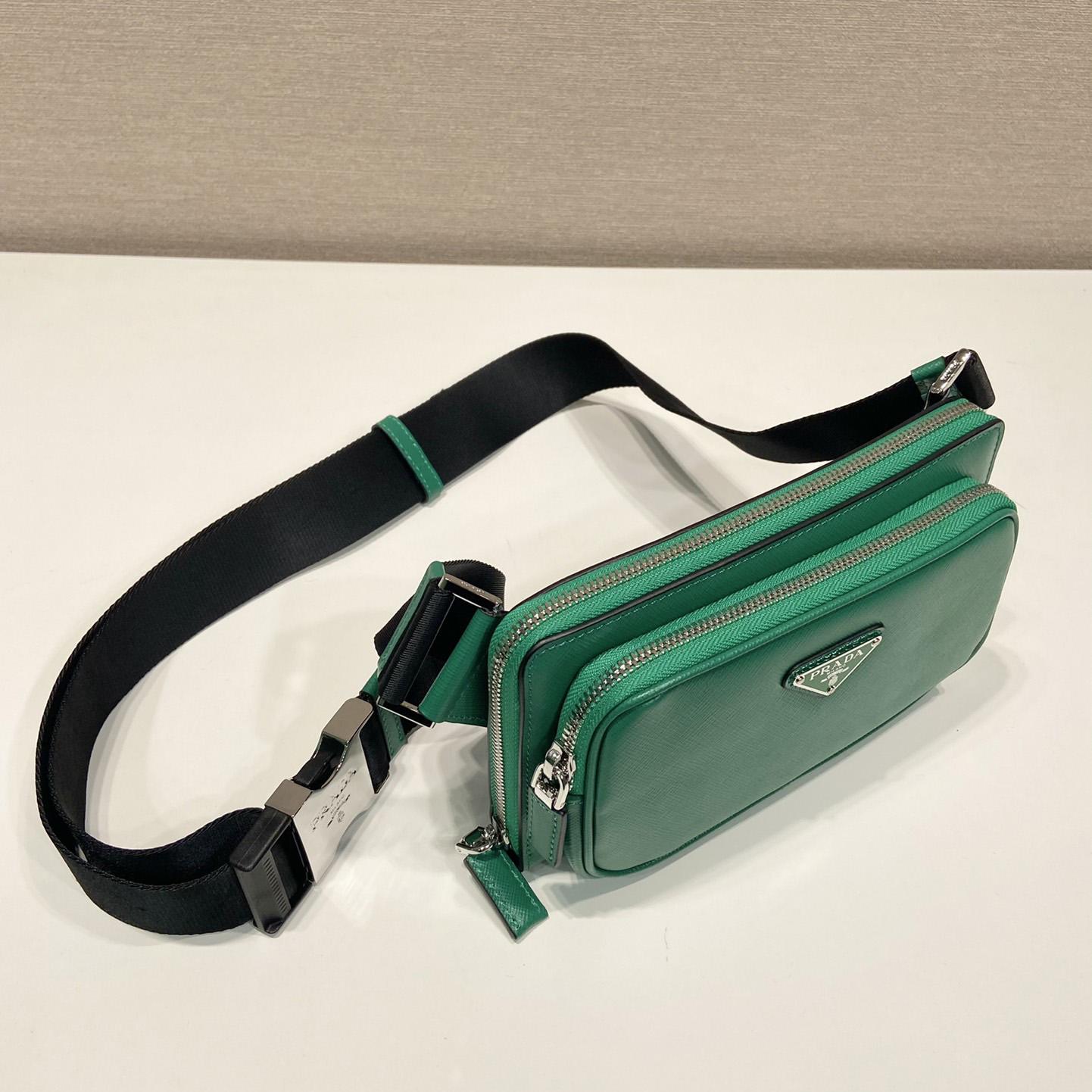 Prada Saffiano Leather Belt Bag - DopestKickz
