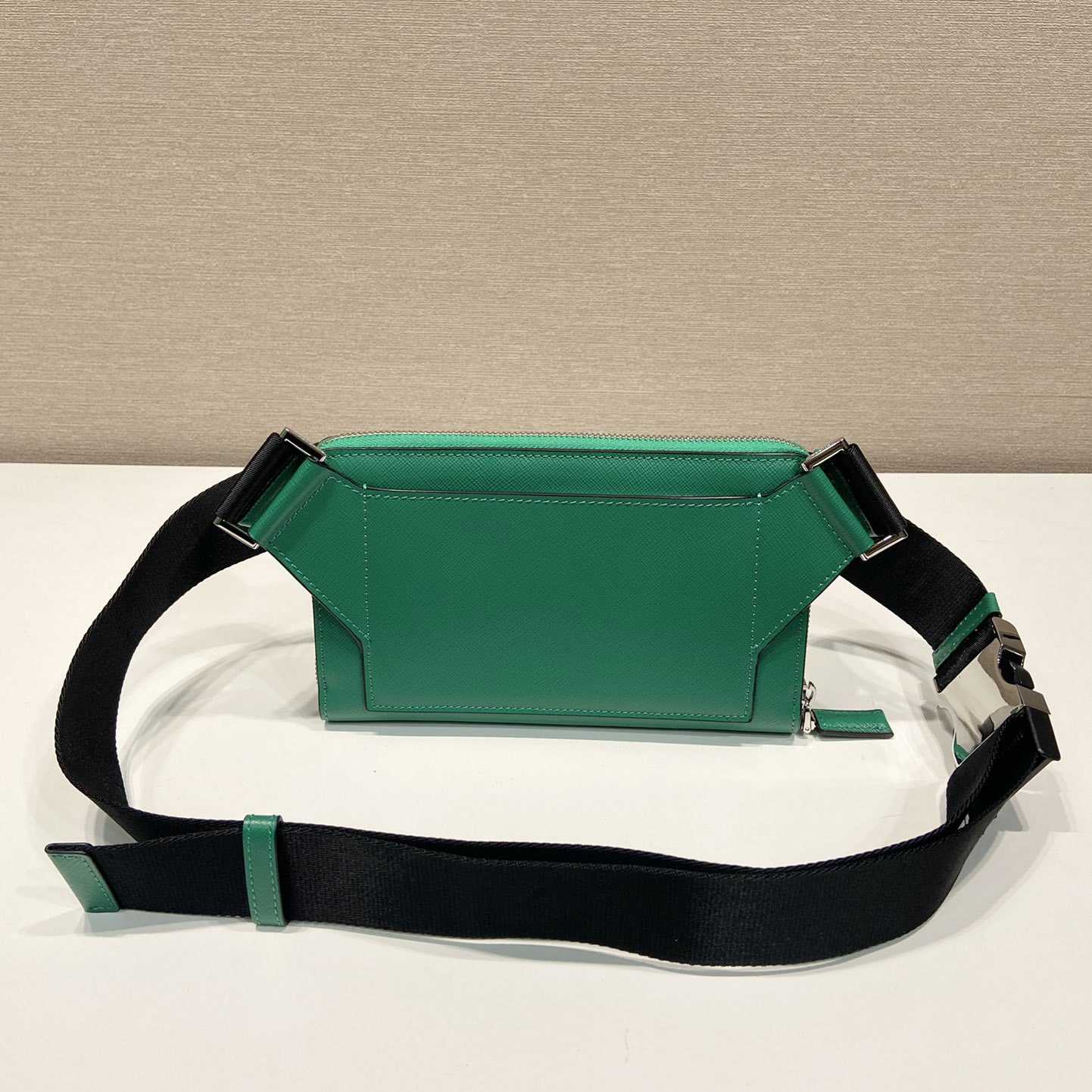 Prada Saffiano Leather Belt Bag - DopestKickz