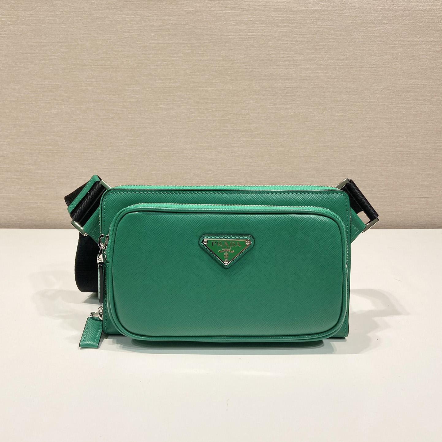 Prada Saffiano Leather Belt Bag - DopestKickz