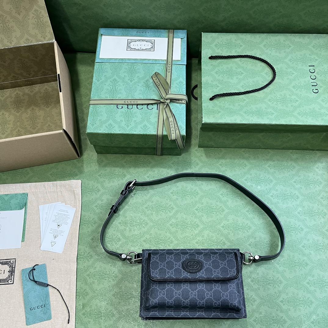 Gucci GG Belt Bag With Interlocking G (18-13-5cm) - DopestKickz