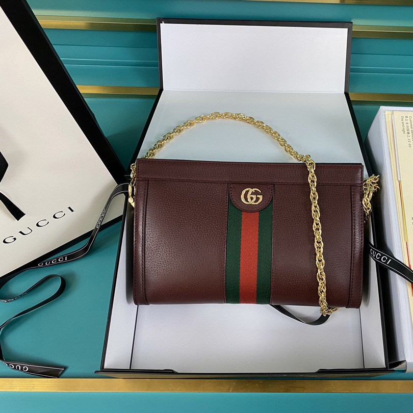 Gucci Ophidia GG Small Shoulder Bag  (26-17-8cm) - DopestKickz