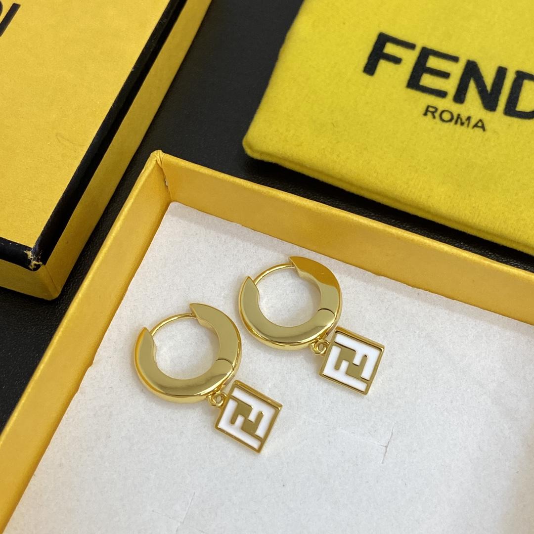 Fendi Forever Fendi Earrings - DopestKickz