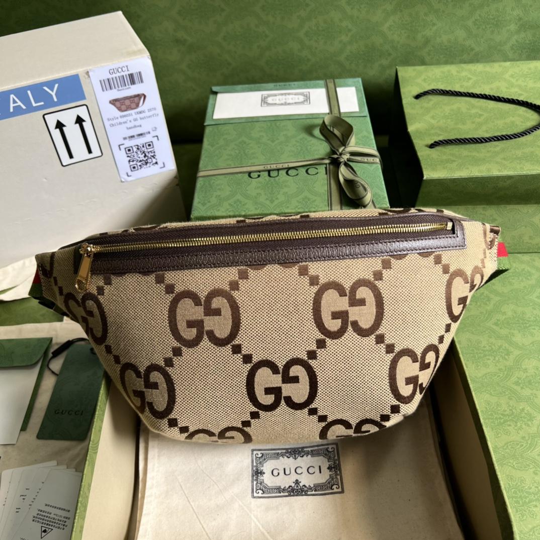 Gucci Jumbo GG Belt Bag(39x 17x 4cm) - DopestKickz