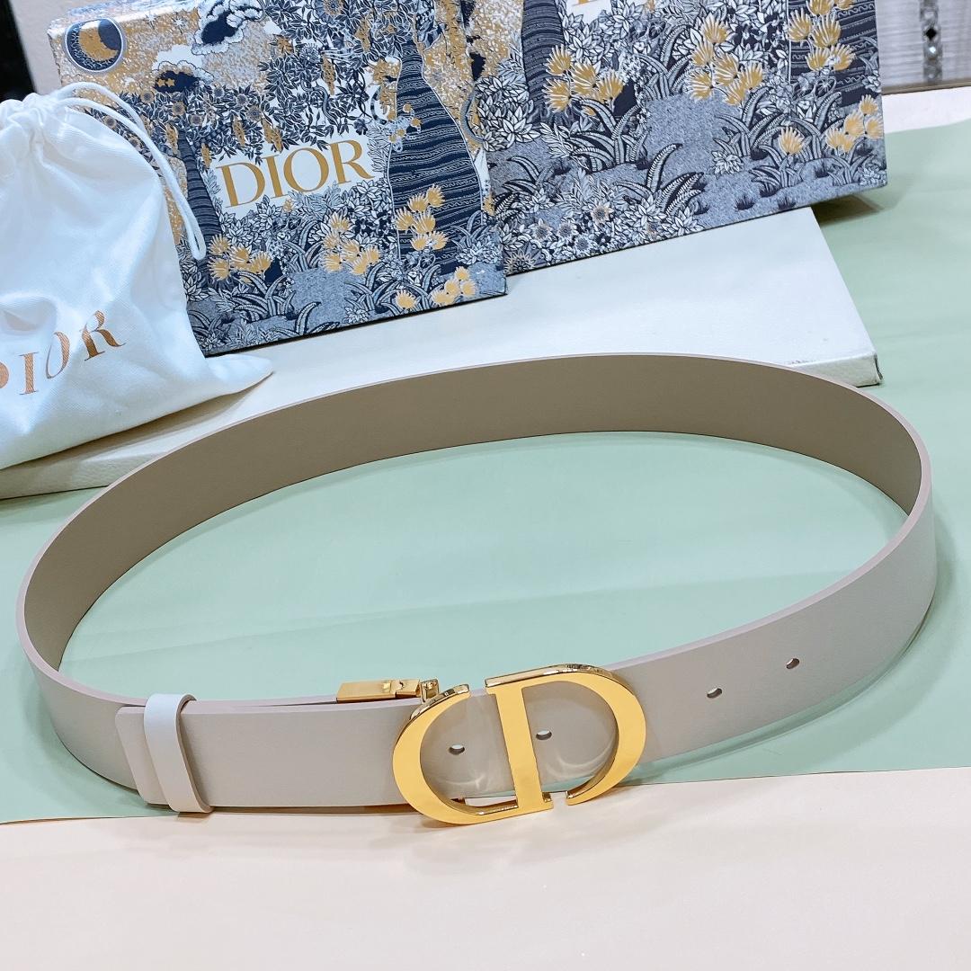 Dior 30 Montaigne Reversible Belt - DopestKickz
