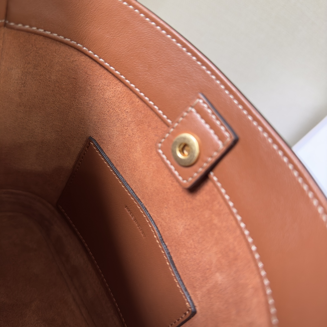 Celine Mini Bucket Cuir Triomphe In Smooth Calfskin  - DopestKickz