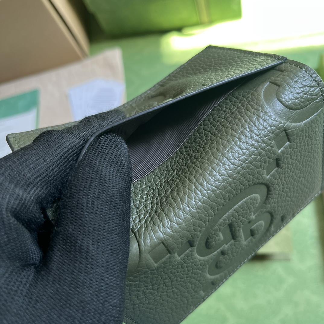 Gucci Jumbo GG Card Case - DopestKickz