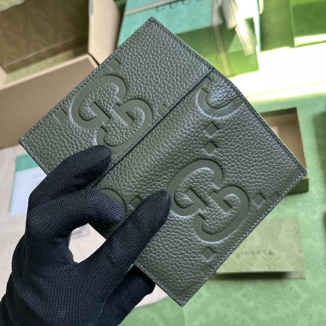 Gucci Jumbo GG Card Case - DopestKickz