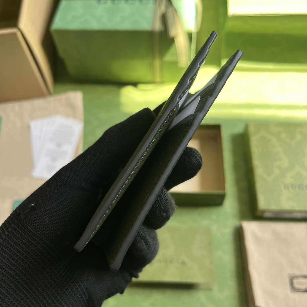 Gucci Jumbo GG Card Case - DopestKickz