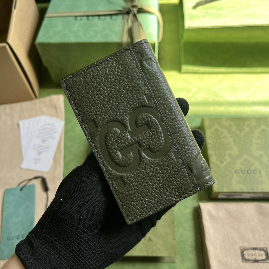Gucci Jumbo GG Card Case - DopestKickz