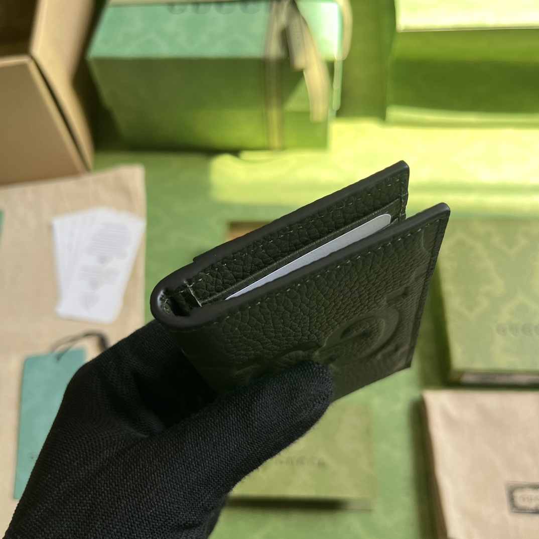 Gucci Jumbo GG Card Case - DopestKickz