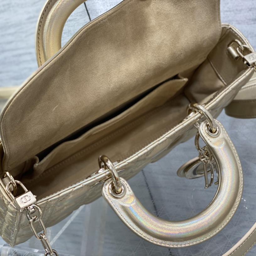 Dior Medium Dior Or Lady D-joy Bag - DopestKickz