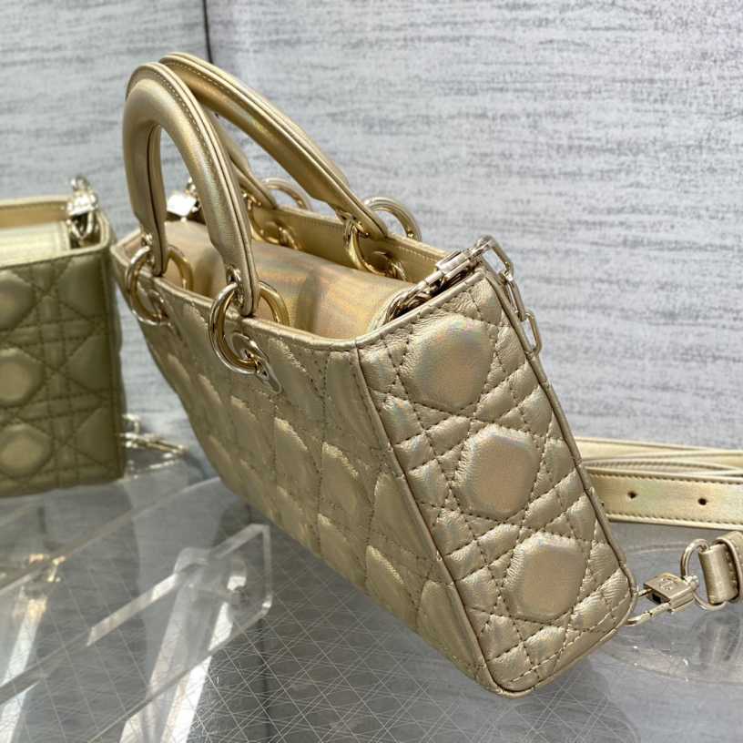 Dior Medium Dior Or Lady D-joy Bag - DopestKickz