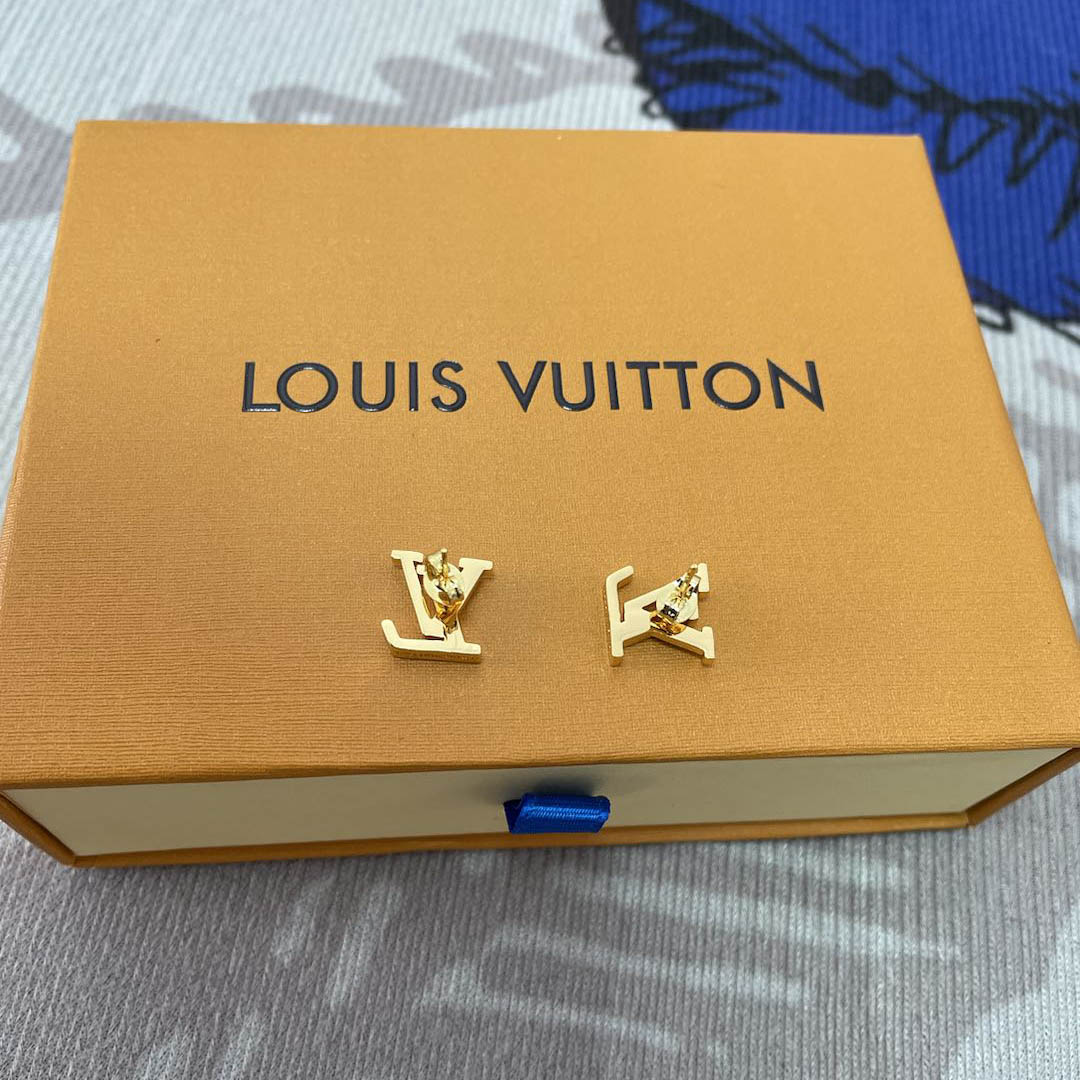 Louis Vuitton LV Iconic Enamel Earrings    - DopestKickz