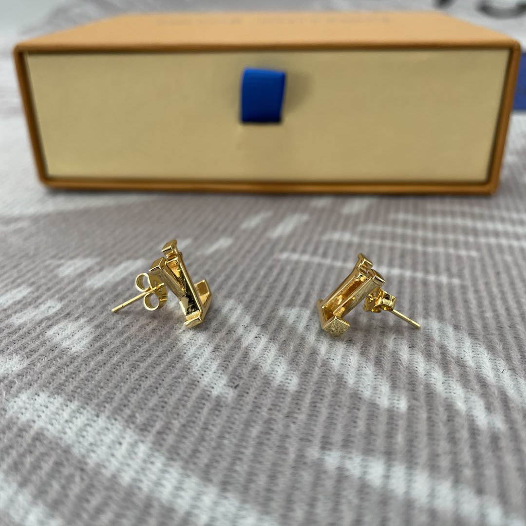 Louis Vuitton LV Iconic Enamel Earrings    - DopestKickz