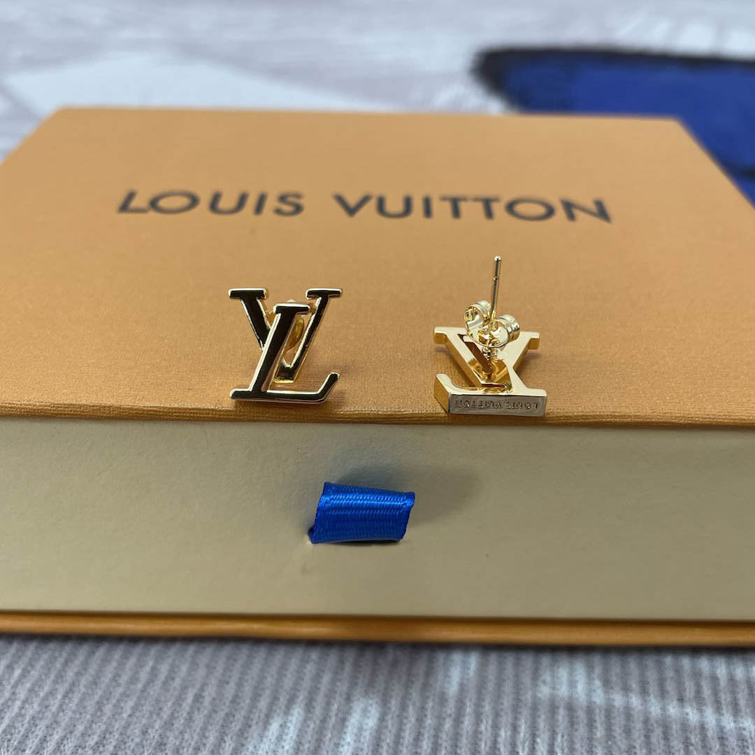 Louis Vuitton LV Iconic Enamel Earrings    - DopestKickz