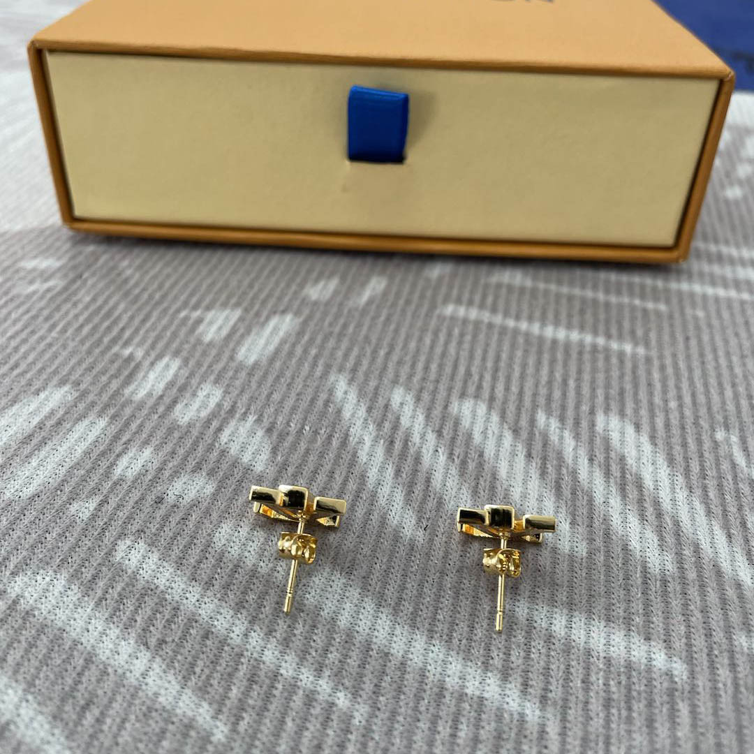 Louis Vuitton LV Iconic Enamel Earrings    - DopestKickz