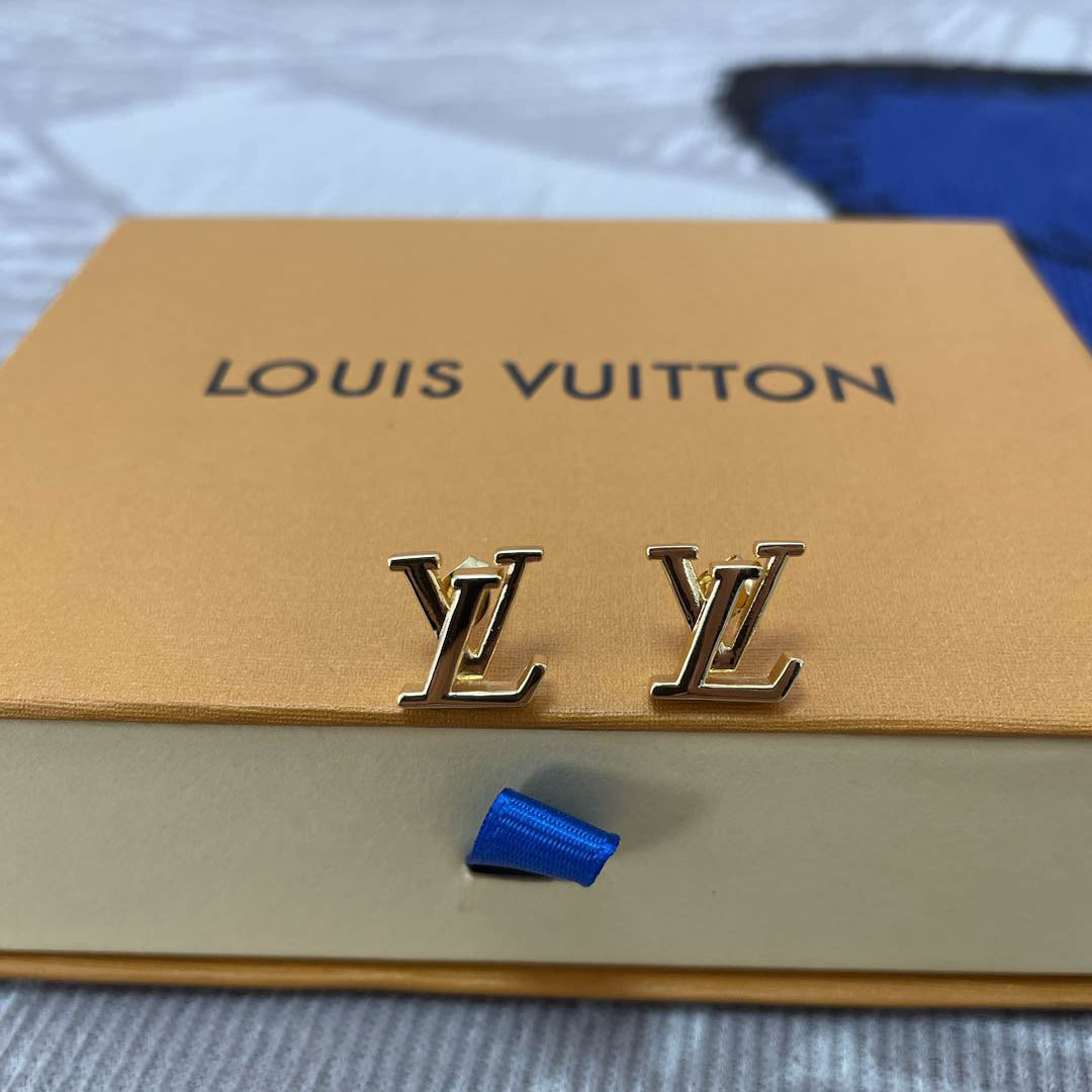 Louis Vuitton LV Iconic Enamel Earrings    - DopestKickz
