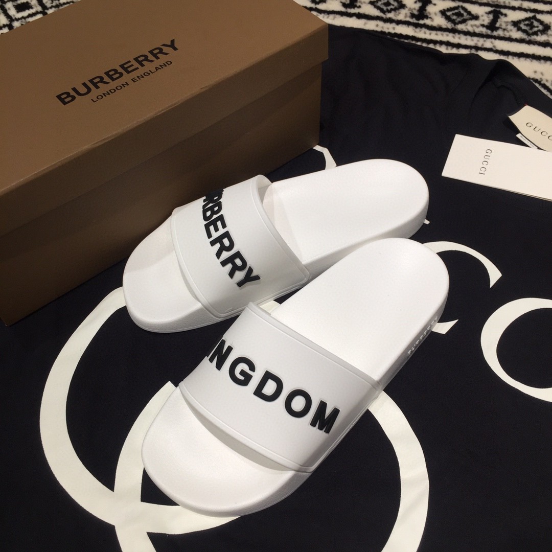 Burberry Women's Kingdom Slide Sandals - DopestKickz