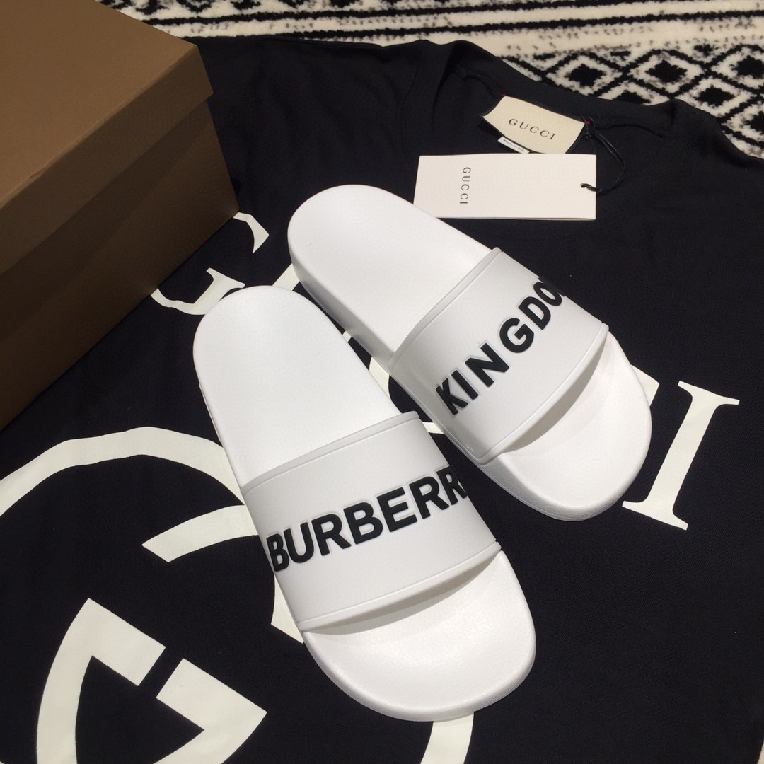 Burberry Women's Kingdom Slide Sandals - DopestKickz