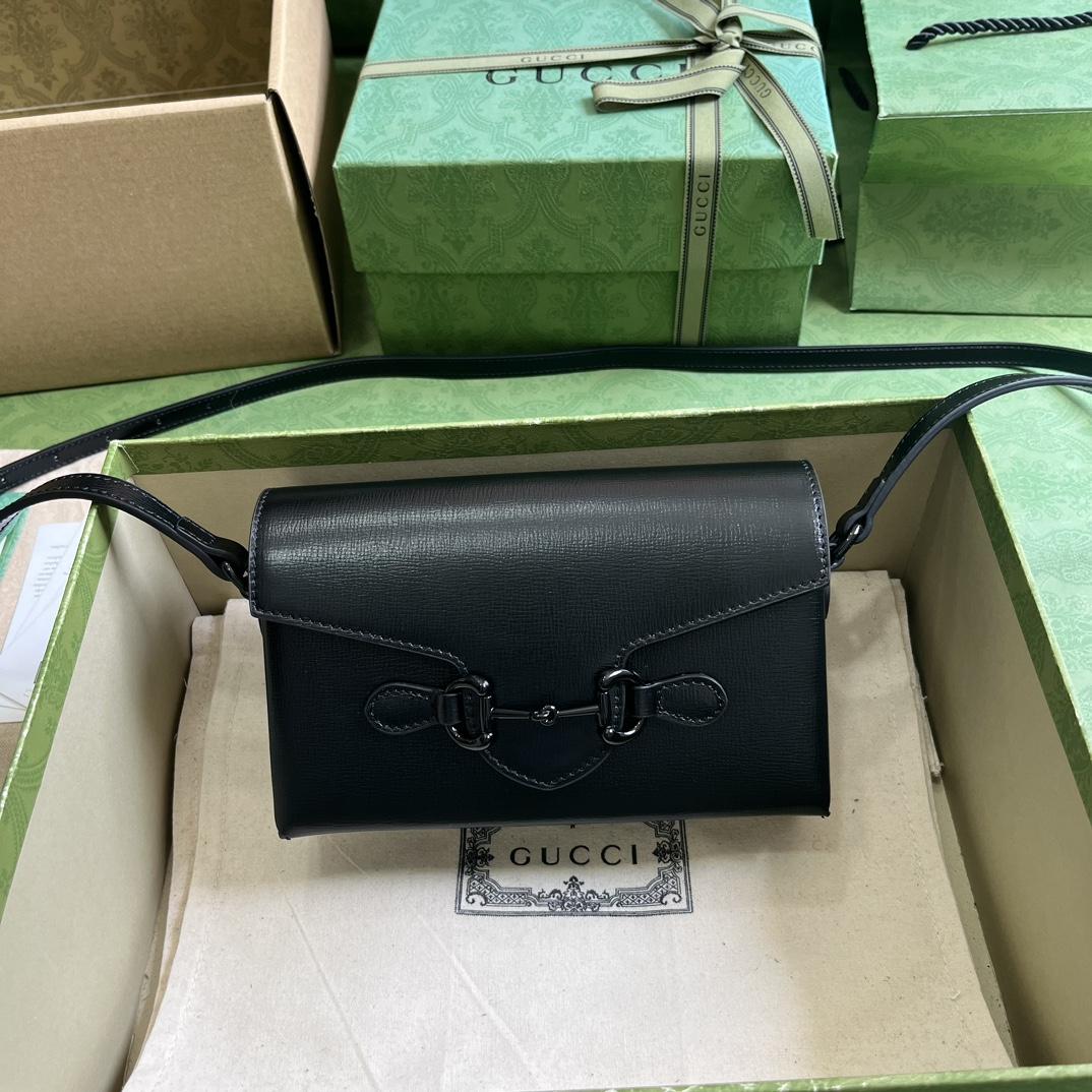 Gucci Horsebit 1955 Mini Bag(18-12-5cm) - DopestKickz