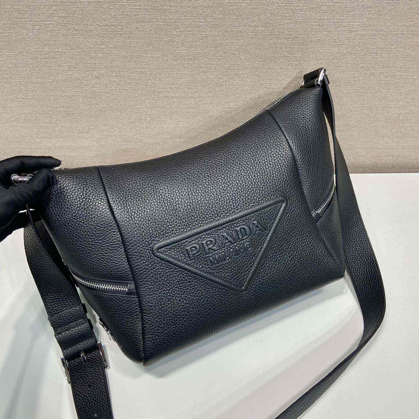 Prada Leather Bag With Shoulder strap - DopestKickz