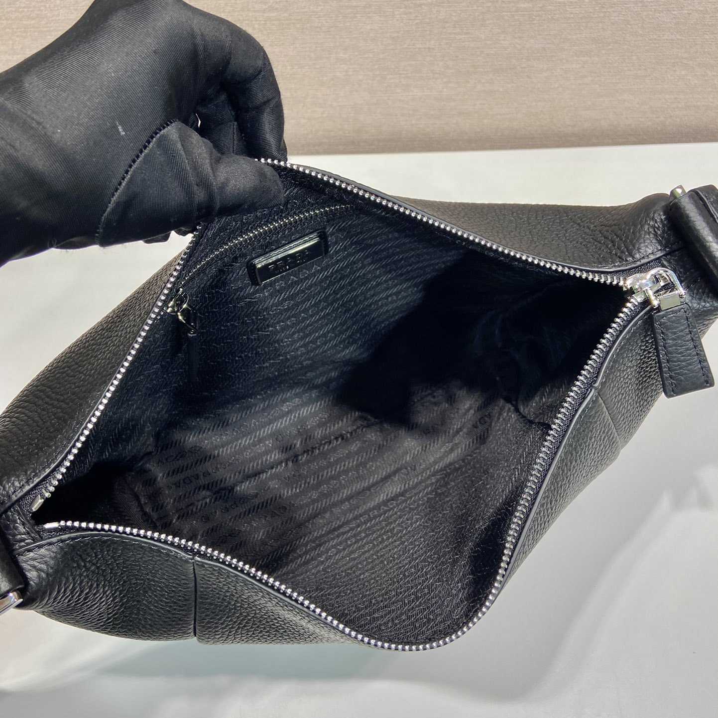 Prada Leather Bag With Shoulder strap - DopestKickz